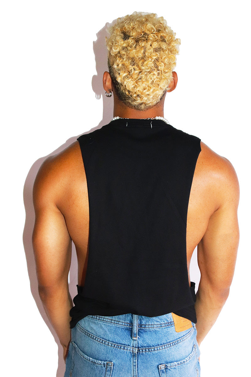 Chudai Low Arm Tank- Black – Marek+Richard