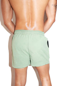Flamingo Relax Shorts- Sage