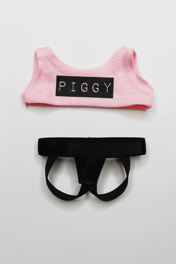 Piggy Monster Doll Outfit Set