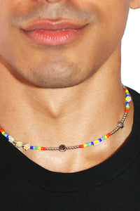 Happy Rainbow Necklace - Multi