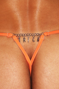 Trick Dangle G-String- Black