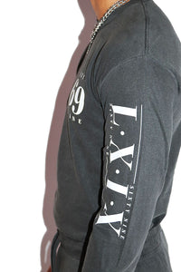 69 Vintage Long Sleeve Tee-Black