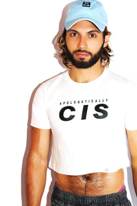 Cis Crop Tee- White