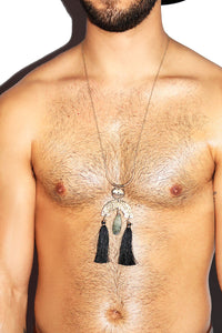 Odessa Fringe Necklace- Gold