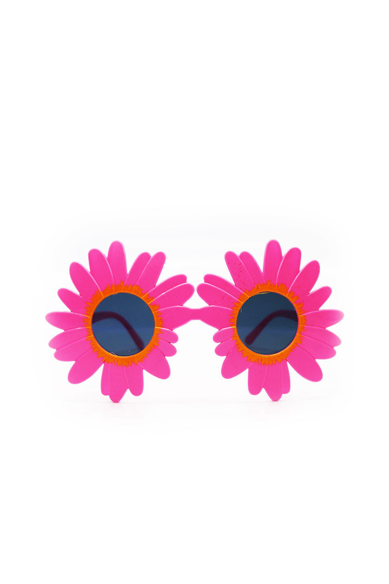 Wildflowers Round Sunglasses- Pink