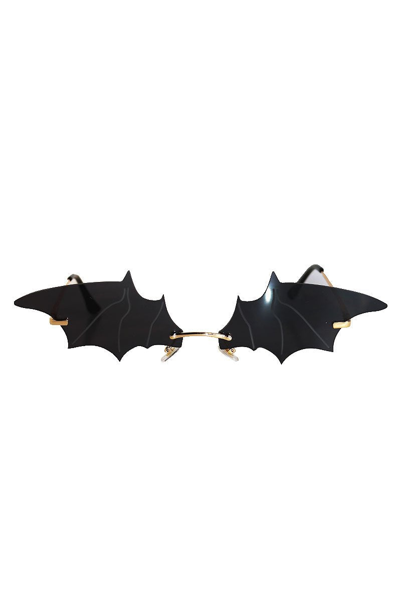 Bat Wing Sunglasses-Black
