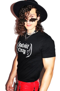 Batshit Crazy Tee-Black