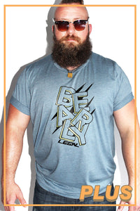 PLUS: Bearly Legal Tee - Blue
