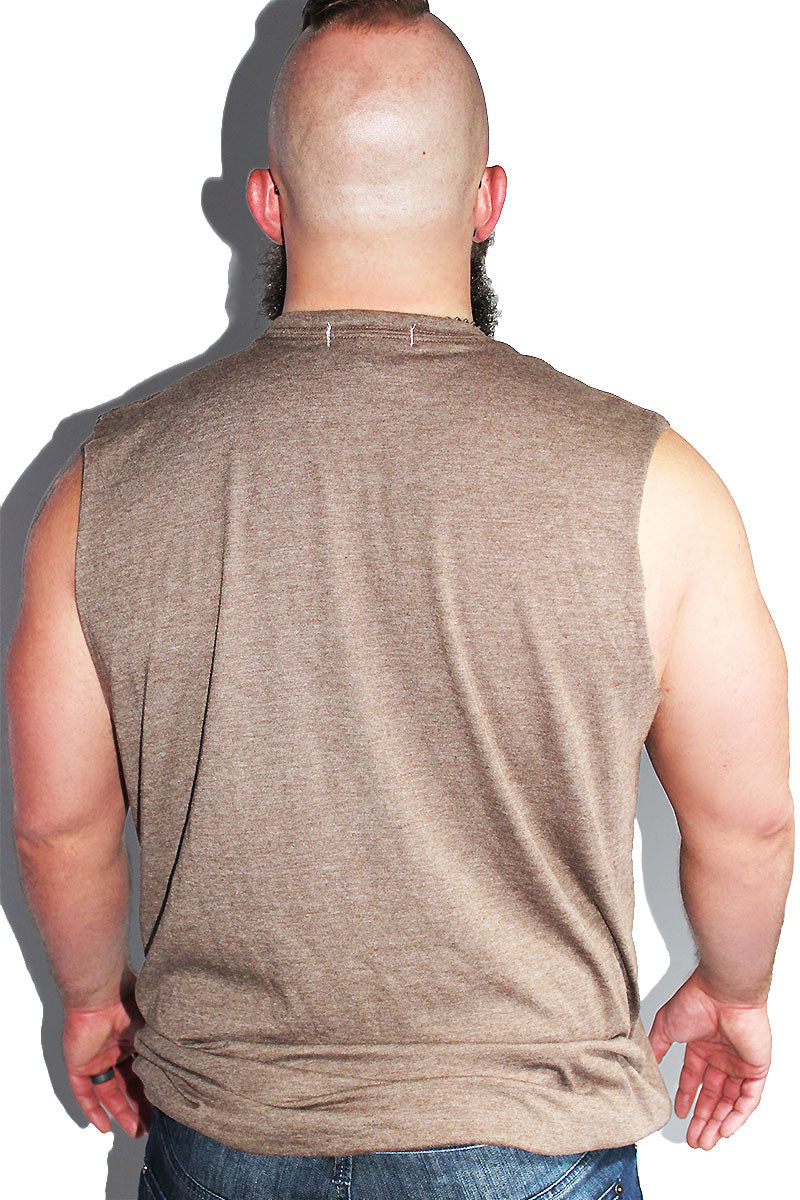 PLUS: Bears Do It Better Sleeveless Tee - Brown