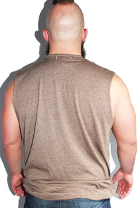 PLUS: Bears Do It Better Sleeveless Tee - Brown