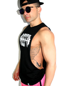 Beefy Low Arm Shredder Tank- Black