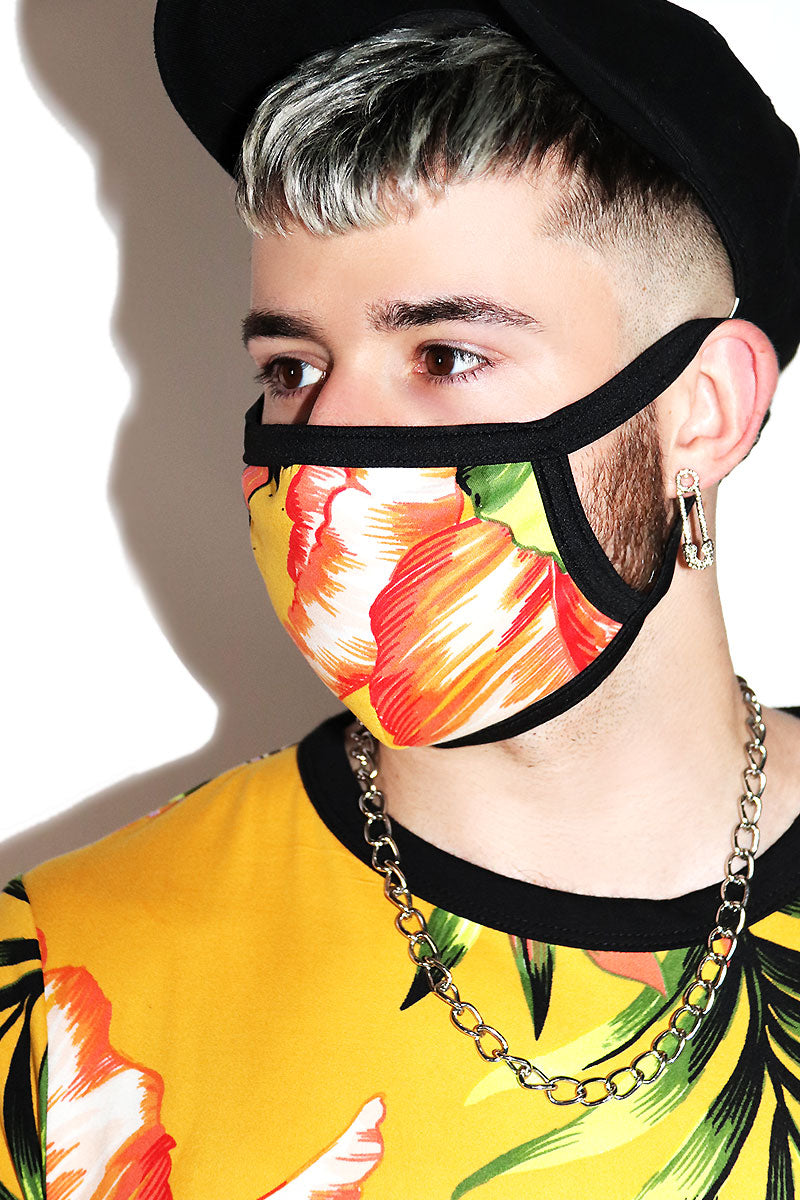 Belize Face Mask- Black