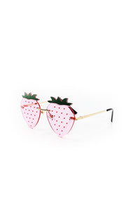 Berry Acrylic Sunglasses- Pink