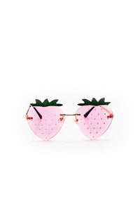 Berry Acrylic Sunglasses- Pink