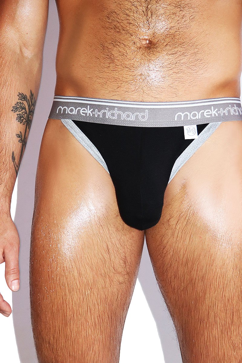 Core High Cut Bikini -Black