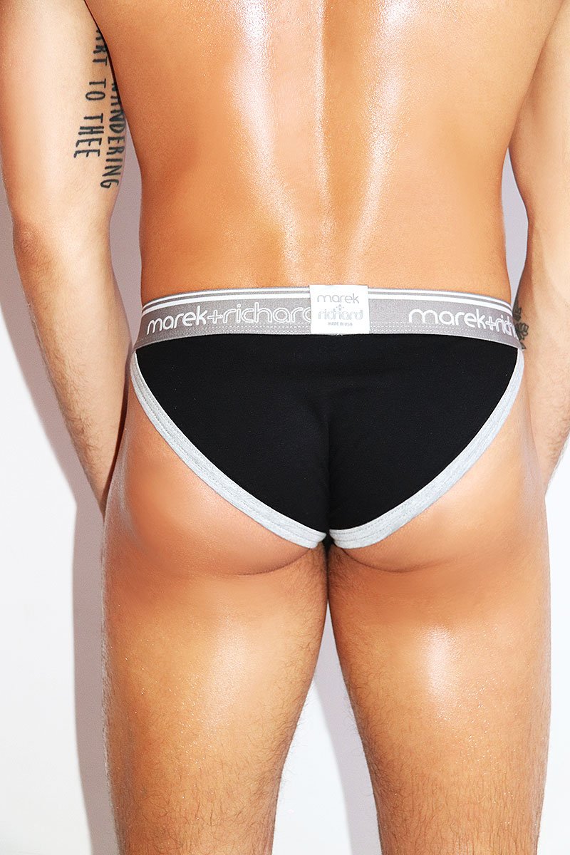 Core High Cut Bikini -Black