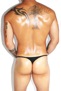 Santa Monica String Thong- Black