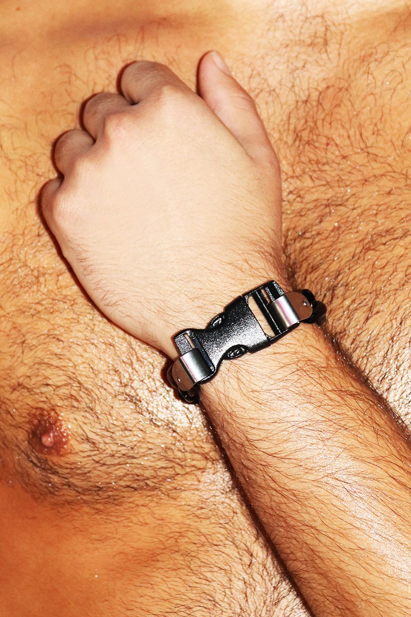 Buckle Bracelet-Black