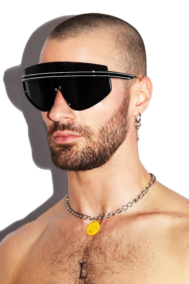 Rich Kid Country Club Sunglasses- Black