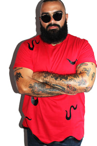 PLUS: Blood Bath Tee-Red