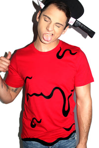 Blood Bath Tee-Red