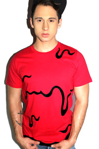 Blood Bath Tee-Red