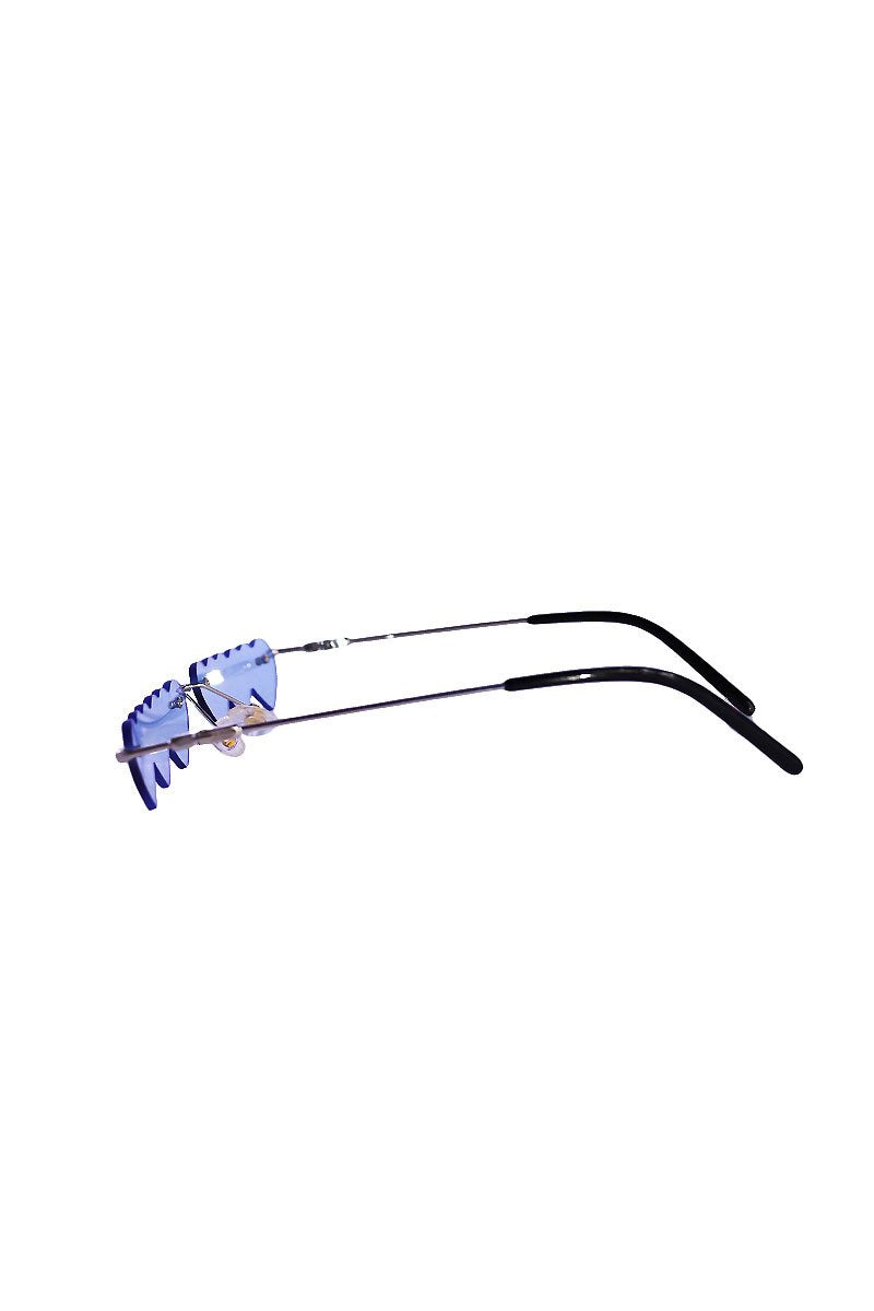 Three of Hearts Sunglasses- Blue