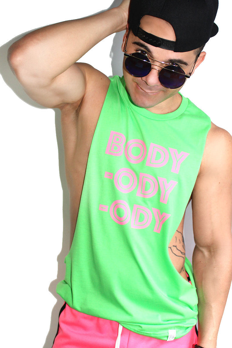 Body ody ody Shredder Tank- Green