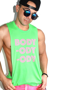 Body ody ody Shredder Tank- Green