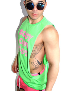 Body ody ody Shredder Tank- Green