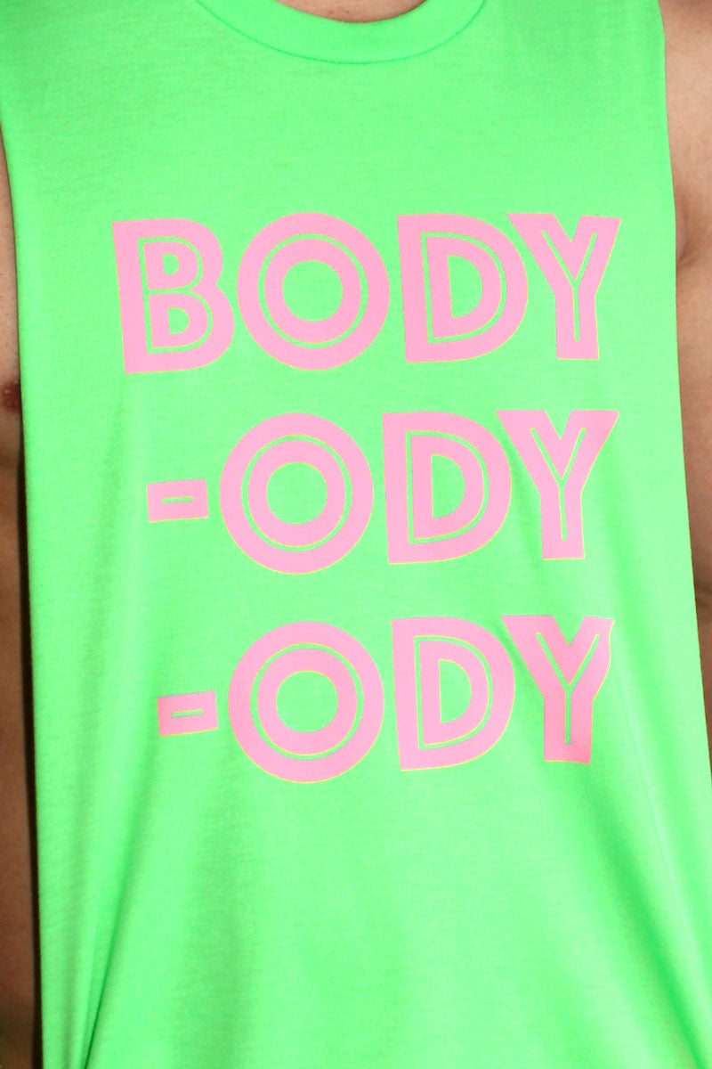 Body ody ody Shredder Tank- Green