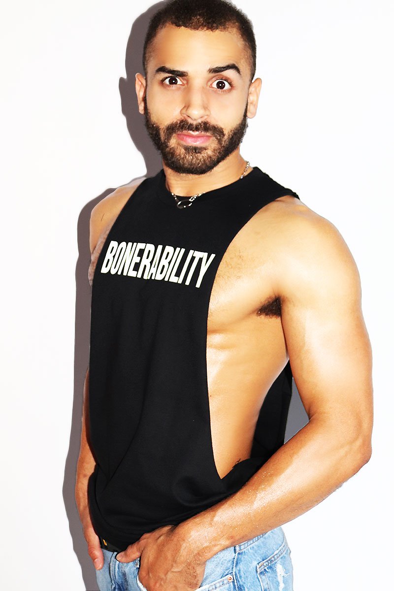 Bonerability Low Arm Shredder Tank-Black