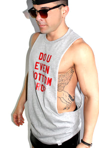 Bottom Bro? Low Arm Shredder Tank- Grey
