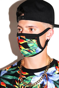 Bird of Paradise Mask- Black