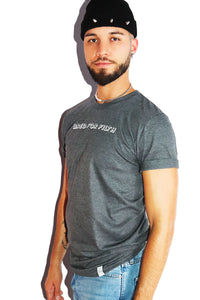 Bred For Filth Tee-Dark Charcoal