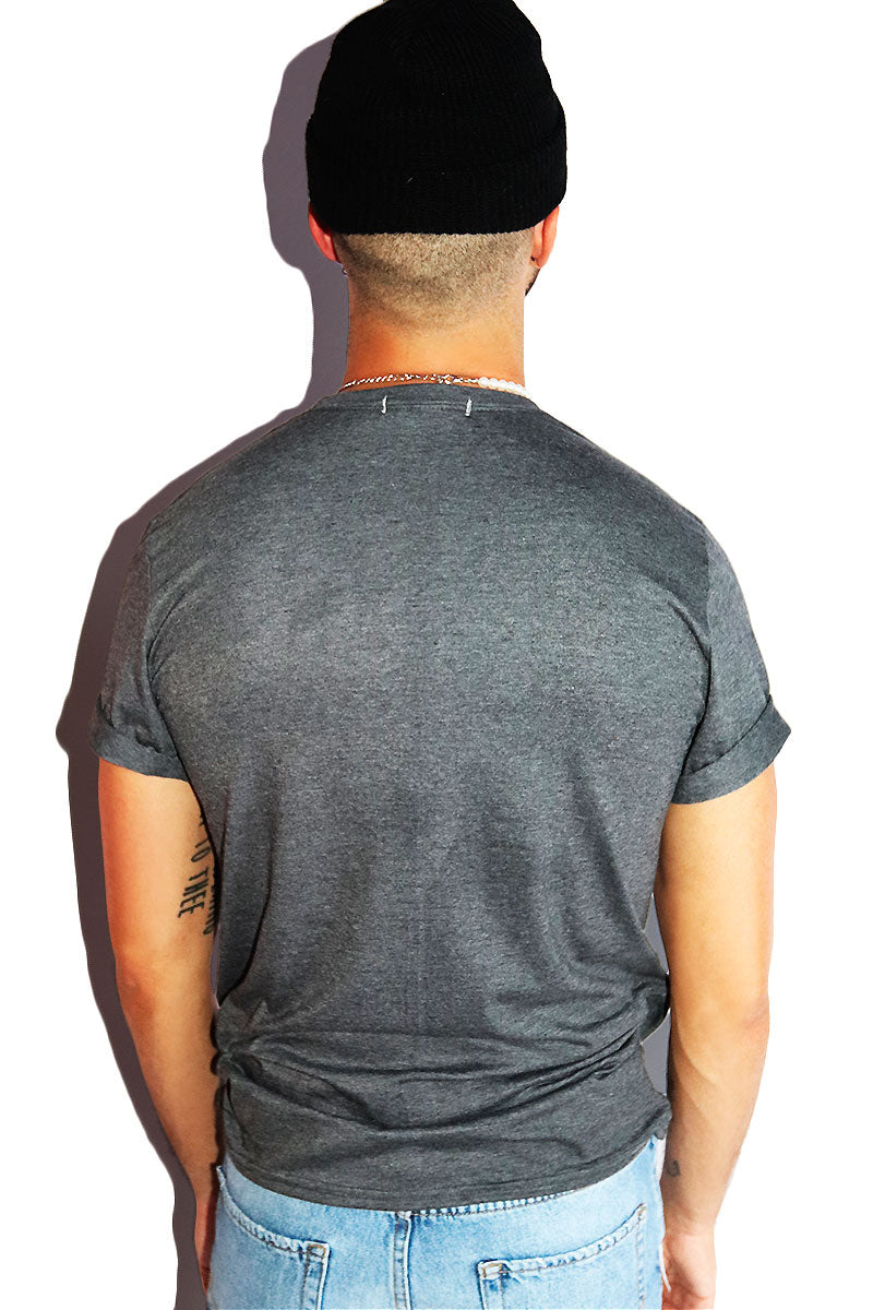 Bred For Filth Tee-Dark Charcoal