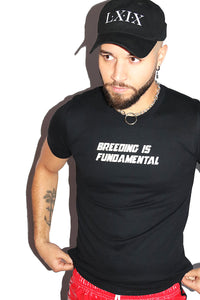 Breeding Is Fundamental Tee- Black