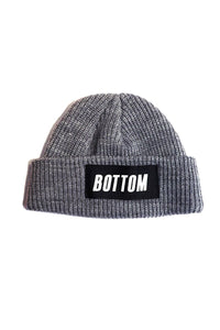 Bottom Skull Cap Beanie- Heather Charcoal