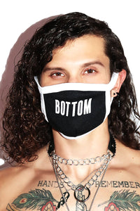 Bottom Face Mask- Black