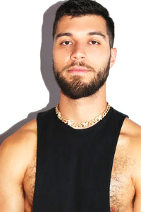 Butterfly Bling Chain Necklace - Gold