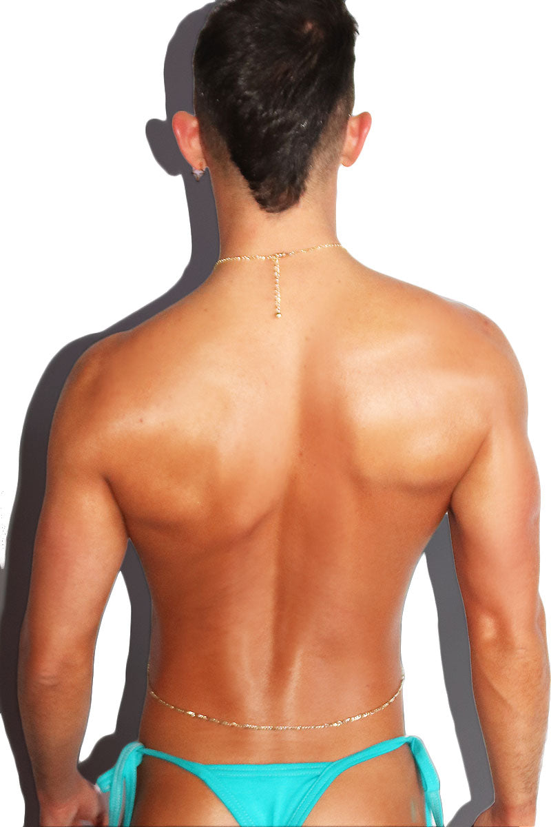 Ferngully Butterfly Chain Harness- Gold