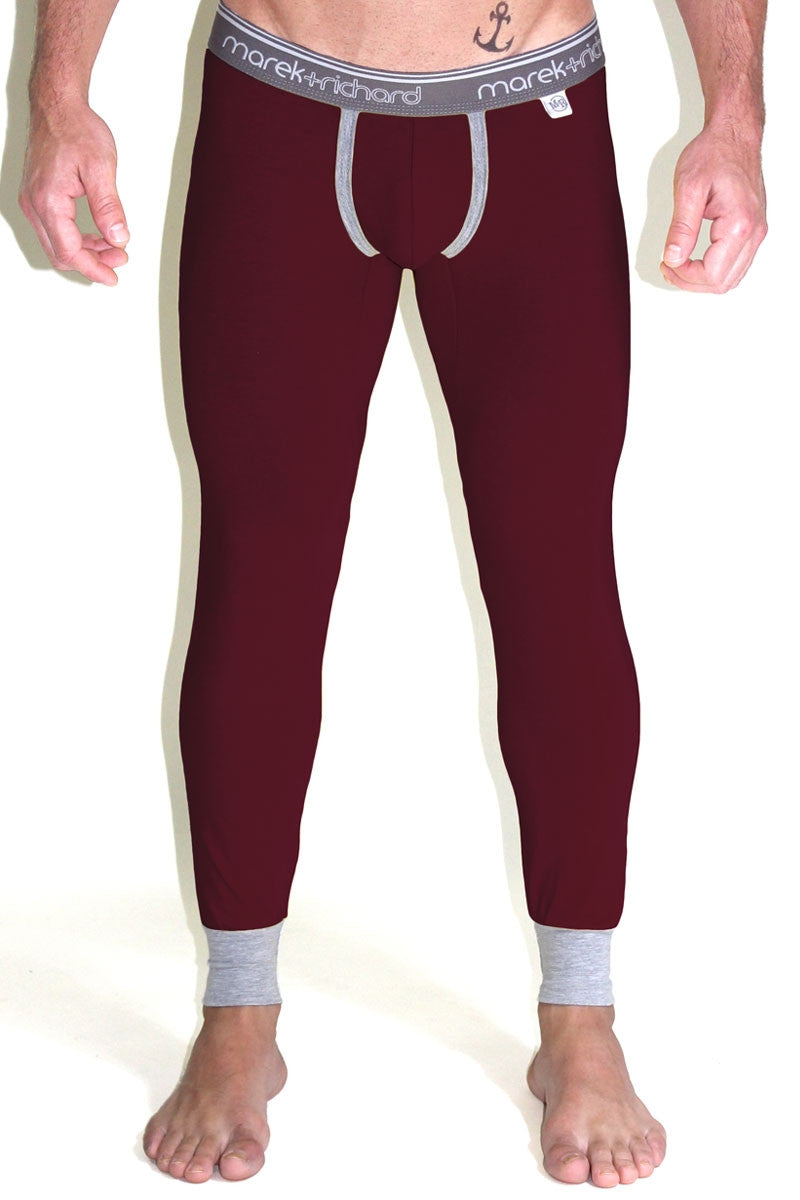 Core Long Johns- Burgandy