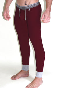 Core Long Johns- Burgandy 