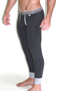 Core Long Johns- Charcoal 