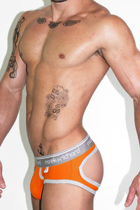 Core Open Back Brief-Mango