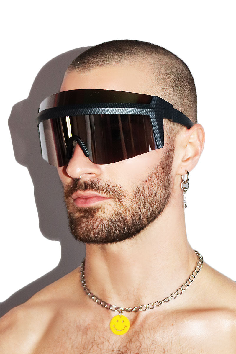 Skynet Shield Sunglasses- Black