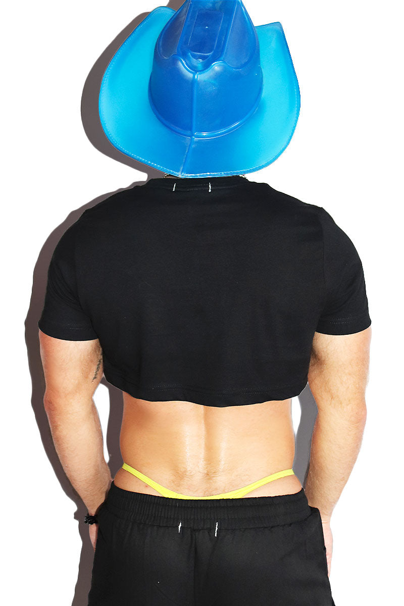 Toxic Pasties Extreme Crop Tee- Black