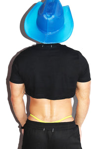 Toxic Pasties Extreme Crop Tee- Black