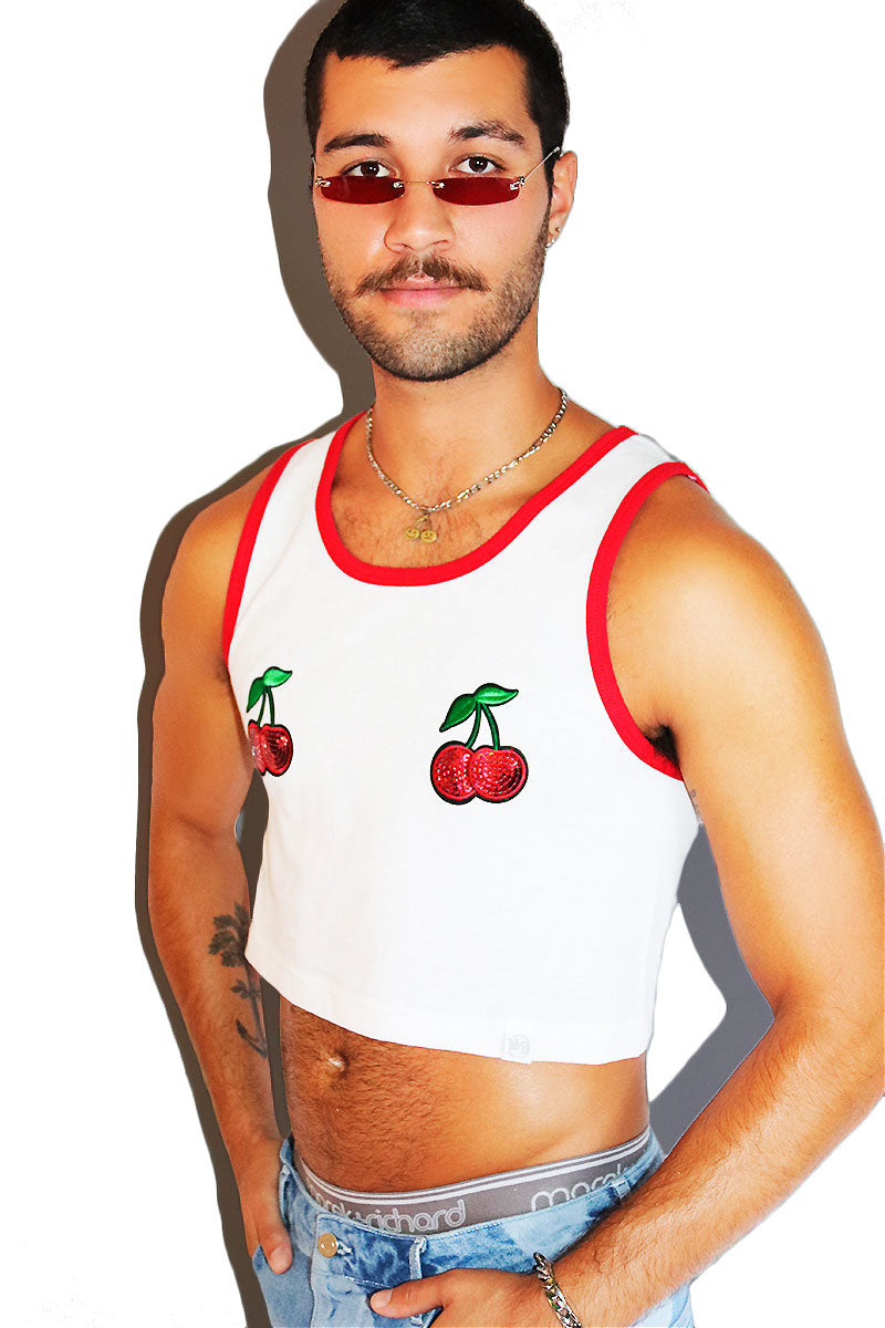 【新品タグ付き】　Cherry Pattern Strap Top Plus Size Tatiana Off The Shoulder Cherry Print Top | Fashion to