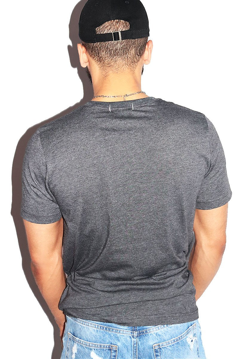 Into Cuddling Tee-Charcoal